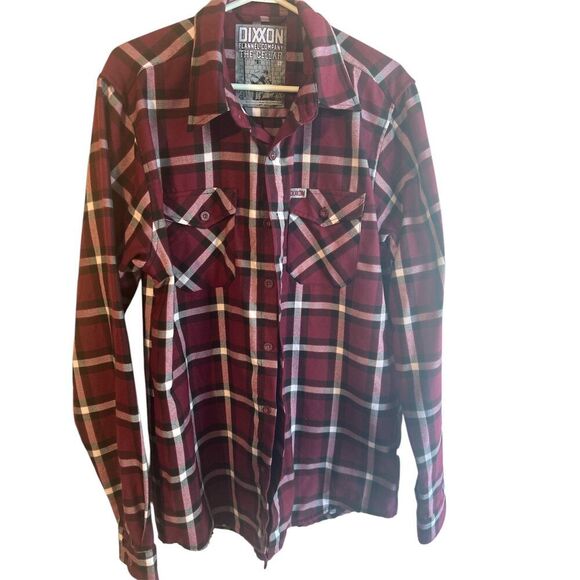 Large Men's Dixxon The Cellar Flannel shirt - Picture 3 of 7
